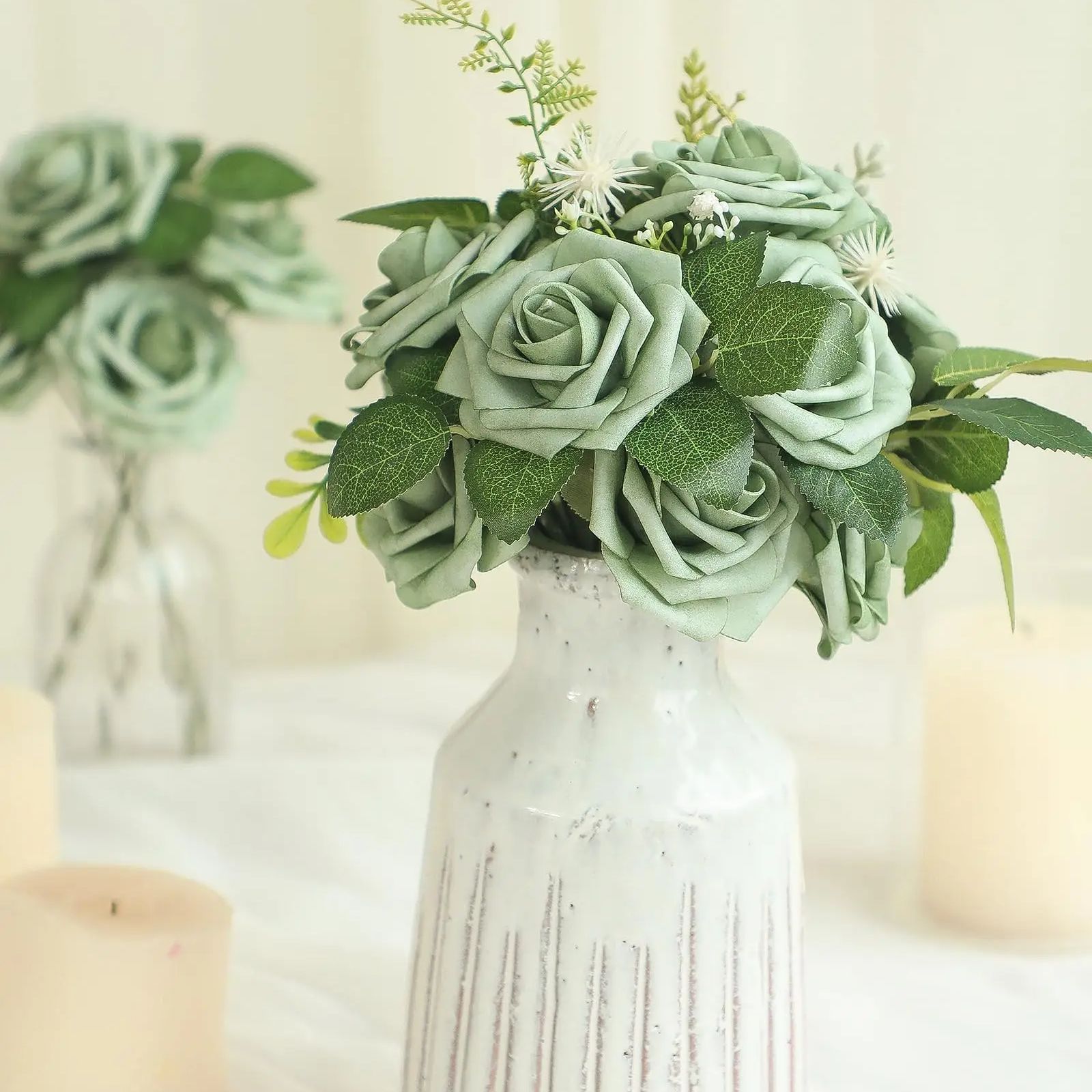 Artificial Flowers 25pcs Real  - Florist Supply Bulk recension och pris