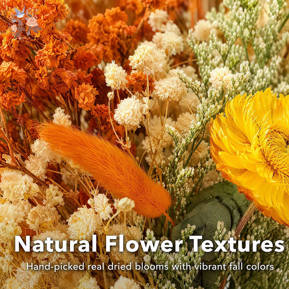 Autumn Dried Flowers Bouquet N - Eucalyptus Preserved recension och pris