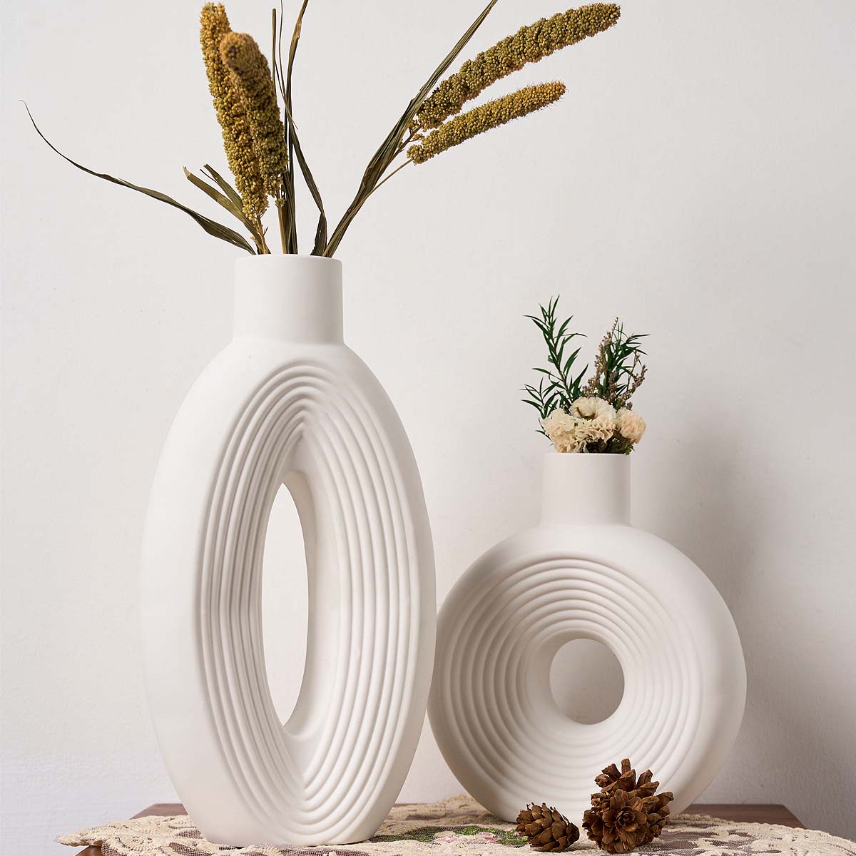 Nordic Stripe Vase Silicone Mo - Florist Supply Vases recension och pris