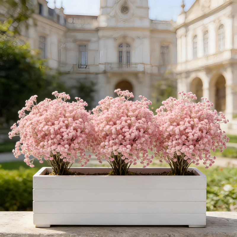 130-Stem Pink Gypsophila Artif - Florist Supply Bulk recension och pris